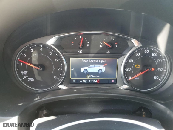 2023 GMC Terrain SLT with VIN 3GKALPEG2PL250710, listed as a Copart auction lot 48633565 with 15,314 mi miles and Salvage Title. Bid and sale history available at carsss.com. Image 9.