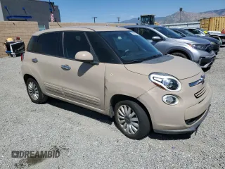 2014 FIAT 500L Easy with VIN ZFBCFABHXEZ024171, listed as a Copart auction lot 52825225 with 165,614 mi miles and Clean Title. Bid and sale history available at carsss.com. Image 4.