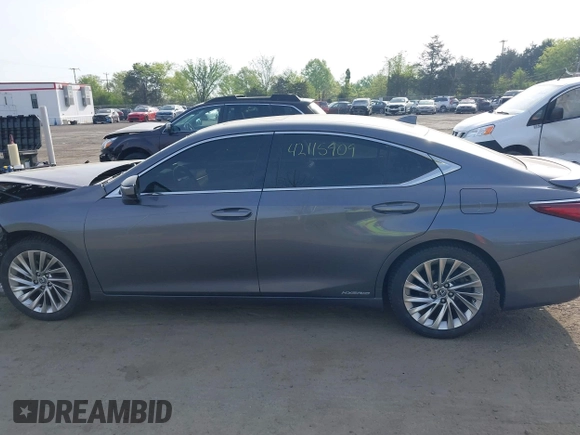 2021 Lexus ES 300h Luxury with VIN 58AEA1C13MU005774, listed as a IAAI auction lot 42115909 with 67,108 mi miles and . Bid and sale history available at DreamBid. Image 14.