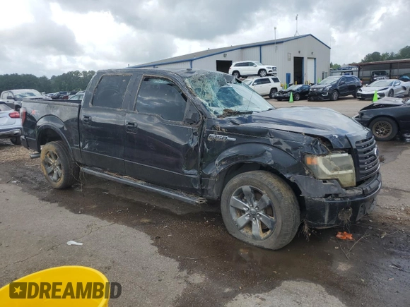 2011 Ford F-150 XL with VIN 1FTFW1CF8BKD07759, listed as a Copart auction lot 60336895 with 158,323 mi miles and Salvage title. Bid and sale history available at DreamBid. Image 4.