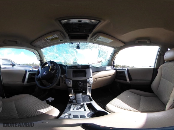 2010 Toyota 4Runner SR5 with VIN JTEZU5JR0A5003972, listed as a IAAI auction lot 41557522 with 0 mi miles. Bid and sale history available at carsss.com. Image 19.