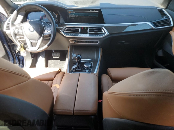2022 BMW X5 xDrive45e with VIN 5UXTA6C01N9M72184, listed as a Copart auction lot 52886055 with 14,935 mi miles and Non Repairable. Bid and sale history available at carsss.com. Image 8.