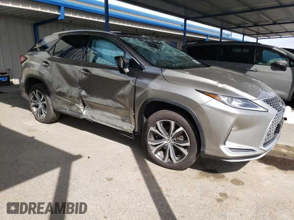 2021 Lexus RX with VIN 2T2HZMAA3MC191511, listed as a Copart auction lot 49926295 with 64,072 mi miles and Salvage Title. Bid and sale history available at carsss.com. Image 4.