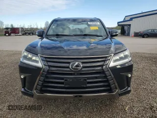 2019 Lexus LX 570 with VIN JTJHY7AX0K4292290, listed as a Copart auction lot 55386945 with 29,271 mi miles and Salvage Title. Bid and sale history available at DreamBid. Image 5.