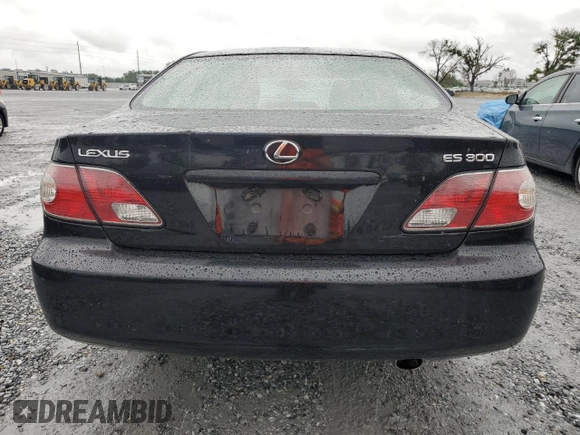 2002 Lexus ES 300 with VIN JTHBF30G325020849, listed as a Copart auction lot 58653645 with 162,175 mi miles and Clean title. Bid and sale history available at DreamBid. Image 6.