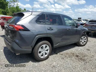 2025 Toyota RAV4 LE with VIN 2T3K1RFV0SC305544, listed as a Copart auction lot 51659605 with 2,246 mi miles and Salvage Title. Bid and sale history available at carsss.com. Image 3.