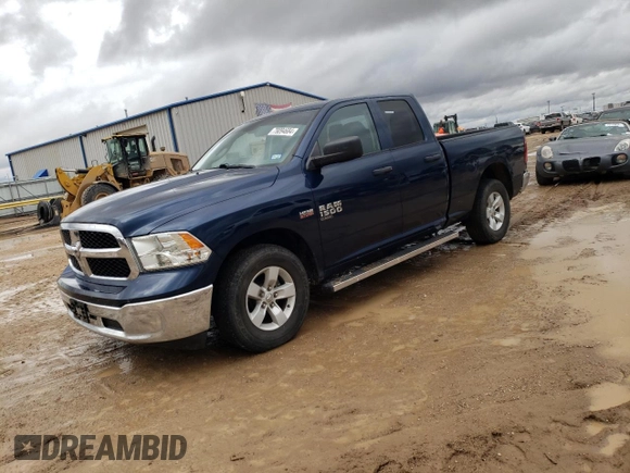 2019 Ram 1500 Classic Express with VIN 1C6RR6FT1KS723792, listed as a Copart auction lot 79094684 with 50,646 mi miles and Salvage Title. Bid and sale history available at carsss.com. Image 1.
