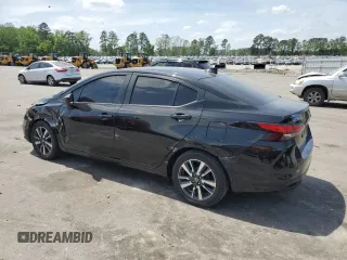 2022 Nissan Versa SV with VIN 3N1CN8EV4NL827255, listed as a Copart auction lot 53330135 with 49,597 mi miles and Salvage title. Bid and sale history available at DreamBid. Image 2.
