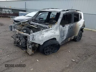 2020 Jeep Renegade Latitude z VIN ZACNJBBB7LPK97681, wystawiony jako IAAI lot #42317945 z przebiegiem Nie podano mil oraz . Historia ofert i sprzedaży dostępna na DreamBid. Obrazek 2.