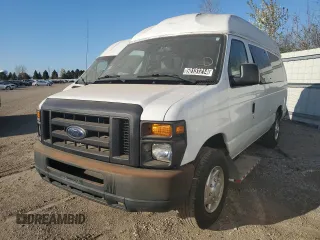 2010 Ford Econoline Cargo Commercial with VIN 1FTNS2EW9ADA49068, listed as a Copart auction lot 50131214 with 80,902 mi miles and Clean Title. Bid and sale history available at carsss.com. Image 1.