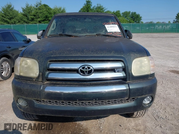 2005 Toyota Tundra SR5 with VIN 5TBET34145S478274, listed as a IAAI auction lot 42409811 with 168,100 mi miles and . Bid and sale history available at DreamBid. Image 6.