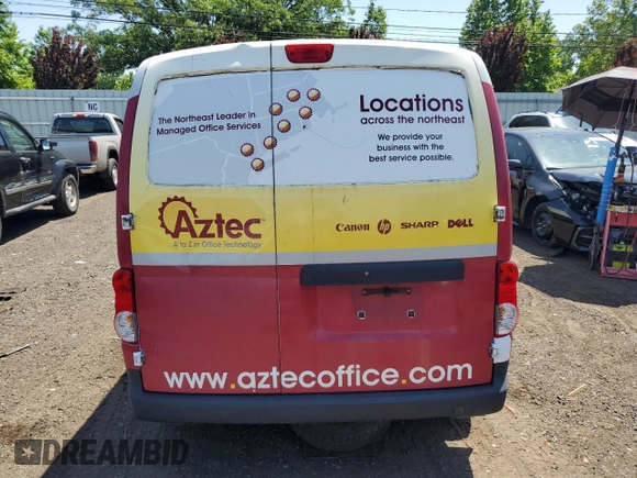 2015 Nissan NV200 SV with VIN 3N6CM0KN1FK716852, listed as a Copart auction lot 62012825 with 185,799 mi miles and Clean title. Bid and sale history available at DreamBid. Image 6.