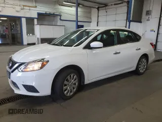 2018 Nissan Sentra S with VIN 3N1AB7AP7JY221916, listed as a Copart auction lot 55663295 with 107,886 mi miles and Salvage Title. Bid and sale history available at DreamBid. Image 1.