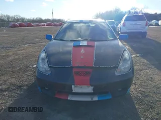 2000 Toyota Celica GT with VIN JTDDR32TXY0061397, listed as a IAAI auction lot 41264249 with 256,280 mi miles. Bid and sale history available at carsss.com. Image 6.