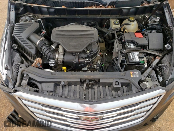 2017 Cadillac XT5 Premium Luxury AWD with VIN 1GYKNERS3HZ214851, listed as a Copart auction lot 60112185 with 74,045 mi miles and Salvage title. Bid and sale history available at DreamBid. Image 12.