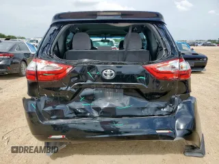 2017 Toyota Sienna LE Auto Access Seat with VIN 5TDKZ3DC3HS874582, listed as a Copart auction lot 63383915 with 155,743 mi miles and Salvage title. Bid and sale history available at DreamBid. Image 6.