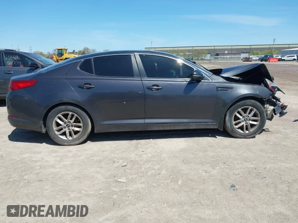 2011 Kia Optima LX with VIN KNAGM4A71B5061995, listed as a IAAI auction lot 42129683 with 207,110 mi miles and . Bid and sale history available at carsss.com. Image 14.