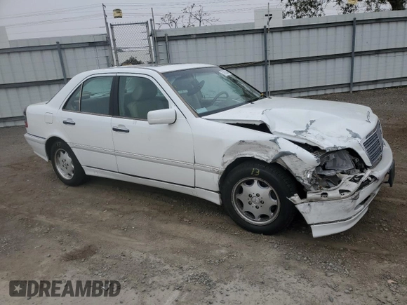 2000 Mercedes-Benz C 230 Kompressor with VIN WDBHA24G1YF946926, listed as a Copart auction lot 70884494 with 115,791 mi miles and Salvage Title. Bid and sale history available at carsss.com. Image 4.