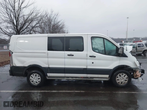 2017 Ford Transit with VIN 1FTYR1ZMXHKA92111, listed as a IAAI auction lot 41485945 with 123,850 mi miles and . Bid and sale history available at DreamBid. Image 12.