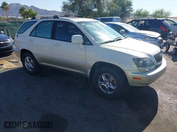 1999 Lexus RX 300 z VIN JT6GF10U2X0011802, wystawiony jako IAAI lot #42393239 z przebiegiem 152 558 mil mil oraz . Historia ofert i sprzedaży dostępna na DreamBid. Obrazek 1.