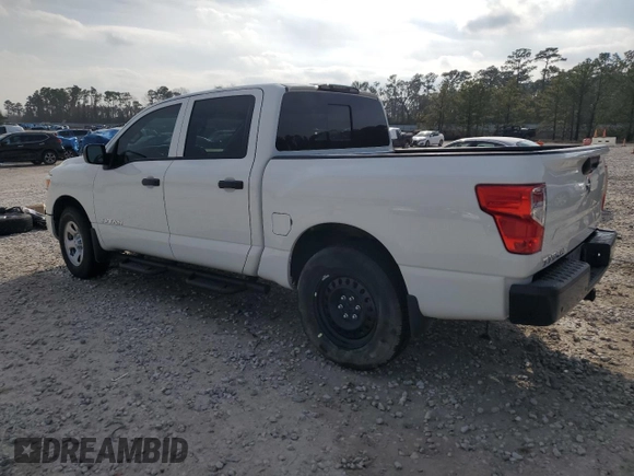 2021 Nissan Titan S with VIN 1N6AA1ECXMN510209, listed as a Copart auction lot 45485795 with 71,495 mi miles and Salvage title. Bid and sale history available at DreamBid. Image 2.