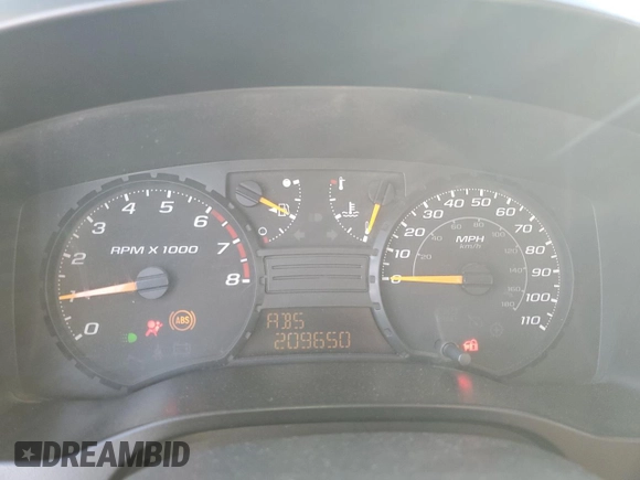 2005 Chevrolet Colorado Z85 z VIN 1GCCS148358211702, wystawiony jako Copart lot #46749225 z przebiegiem 209 650 mil mil oraz Szkoda całkowita • Salvage title. Historia ofert i sprzedaży dostępna na DreamBid. Obrazek 9.