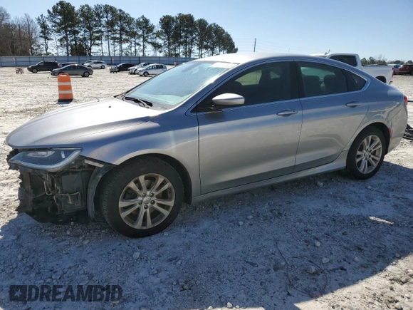 2016 Chrysler 200 Limited with VIN 1C3CCCAB7GN140943, listed as a Copart auction lot 46474625 with 152,849 mi miles and Salvage Title. Bid and sale history available at carsss.com. Image 1.