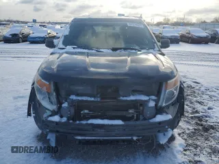 2013 Ford Utility Police Interceptor with VIN 1FM5K8AR0DGC06939, listed as a Copart auction lot 82254984 with 151,804 mi miles and Salvage Title. Bid and sale history available at carsss.com. Image 5.