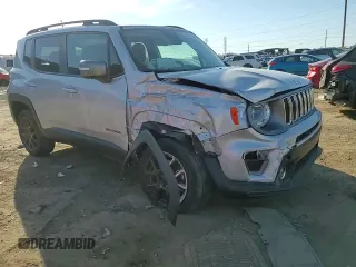 2021 Jeep Renegade Limited with VIN ZACNJDD14MPN35567, listed as a Copart auction lot 53393075 with 23,708 mi miles and Non repairable. Bid and sale history available at DreamBid. Image 12.