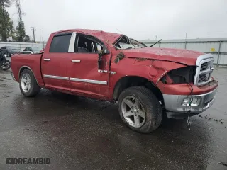 2010 Dodge Ram 1500 SLT with VIN 1D7RV1CT9AS133534, listed as a Copart auction lot 44978955 with 0 mi miles and Salvage Title. Bid and sale history available at carsss.com. Image 4.