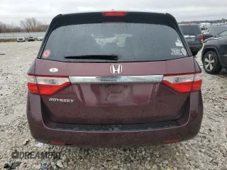 2012 Honda Odyssey EX-L with VIN 5FNRL5H61CB019702, listed as a Copart auction lot 51535585 with 185,737 mi miles and Clean Title. Bid and sale history available at DreamBid. Image 6.