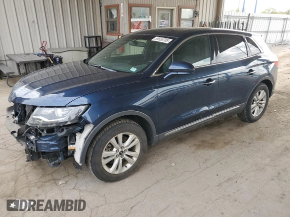 2017 Lincoln MKX Premiere with VIN 2LMPJ6JR5HBL21862, listed as a Copart auction lot 54555785 with 111,055 mi miles and Salvage title. Bid and sale history available at DreamBid. Image 1.
