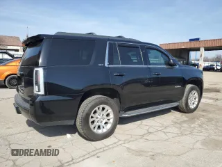 2017 GMC Yukon SLT with VIN 1GKS2BKC1HR217445, listed as a Copart auction lot 48499215 with 104,526 mi miles and Salvage Title. Bid and sale history available at carsss.com. Image 3.