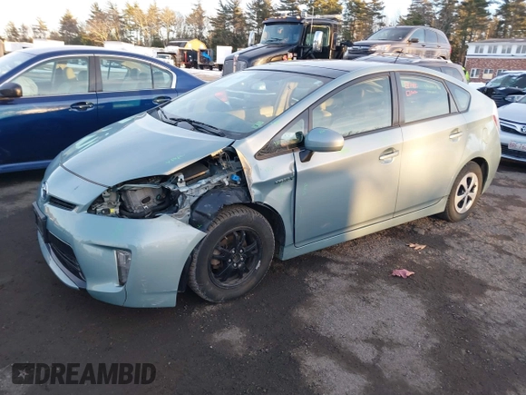 2015 Toyota Prius Four with VIN JTDKN3DU6F1881203, listed as a IAAI auction lot 41424011 with 142,693 mi miles. Bid and sale history available at carsss.com. Image 2.
