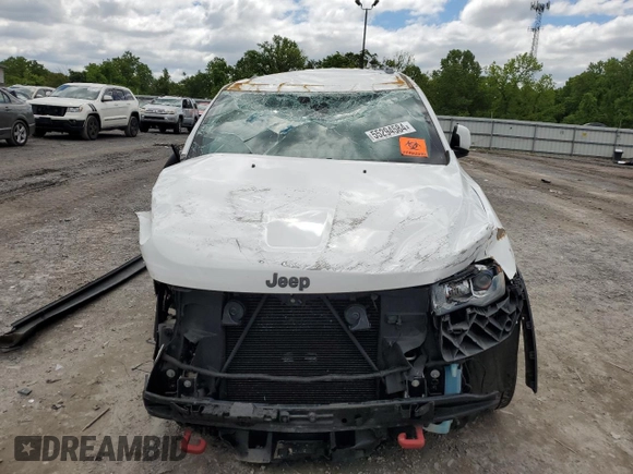 2016 Jeep Grand Cherokee Laredo z VIN 1C4RJFAG5GC399631, wystawiony jako Copart lot #55294584 z przebiegiem Nie podano mil oraz Nie do naprawy • Non repairable. Historia ofert i sprzedaży dostępna na DreamBid. Obrazek 5.