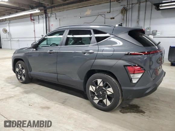 2024 Hyundai Kona SEL with VIN KM8HC3AB3RU138337, listed as a Copart auction lot 50745135 with 9,455 mi miles and Salvage Title. Bid and sale history available at DreamBid. Image 2.