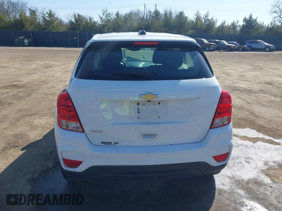 2017 Chevrolet Trax LS with VIN 3GNCJKSB5HL159624, listed as a IAAI auction lot 41788108 with 150,010 mi miles. Bid and sale history available at carsss.com. Image 16.