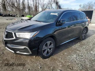 2018 Acura MDX z VIN 5J8YD4H31JL009238, wystawiony jako Copart lot #48102045 z przebiegiem 81 029 mil mil oraz Szkoda całkowita • Salvage title. Historia ofert i sprzedaży dostępna na DreamBid. Obrazek 1.