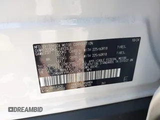 2024 Toyota RAV4 Hybrid XLE Premium with VIN JTMB6RFV9RJ063328, listed as a IAAI auction lot 42433233 with 9,874 mi miles and . Bid and sale history available at DreamBid. Image 9.