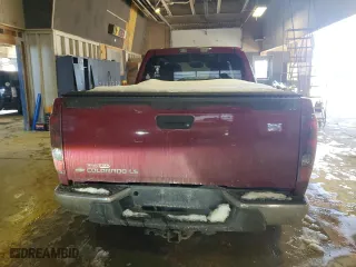 2005 Chevrolet Colorado LS Z71 with VIN 1GCDT196658153755, listed as a Copart auction lot 88026505 with 0 mi miles and Salvage Title. Bid and sale history available at carsss.com. Image 10.