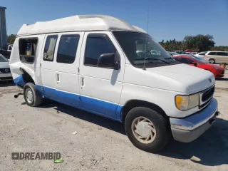 1997 Ford Econoline Commercial with VIN 1FDEE1463VHB51558, listed as a Copart auction lot 48181825 with 127,125 mi miles and Salvage Title. Bid and sale history available at carsss.com. Image 4.