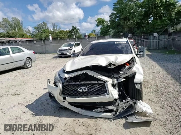 2020 Infiniti Q50 Red Sport 400 with VIN JN1FV7AR3LM660292, listed as a Copart auction lot 43868325 with 63,636 mi miles and Non Repairable. Bid and sale history available at carsss.com. Image 10.