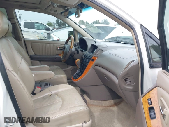 2002 Lexus RX 300 with VIN JTJHF10U320286954, listed as a IAAI auction lot 42097056 with 283,926 mi miles. Bid and sale history available at carsss.com. Image 5.
