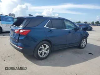 2021 Chevrolet Equinox LT with VIN 3GNAXKEV3ML324074, listed as a Copart auction lot 62095445 with 54,073 mi miles and Salvage title. Bid and sale history available at DreamBid. Image 3.