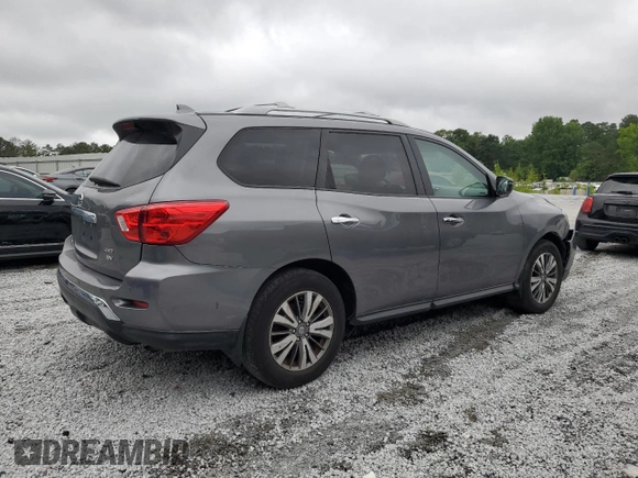2019 Nissan Pathfinder SV with VIN 5N1DR2MM4KC641519, listed as a Copart auction lot 58790575 with 144,606 mi miles and Clean title. Bid and sale history available at DreamBid. Image 3.