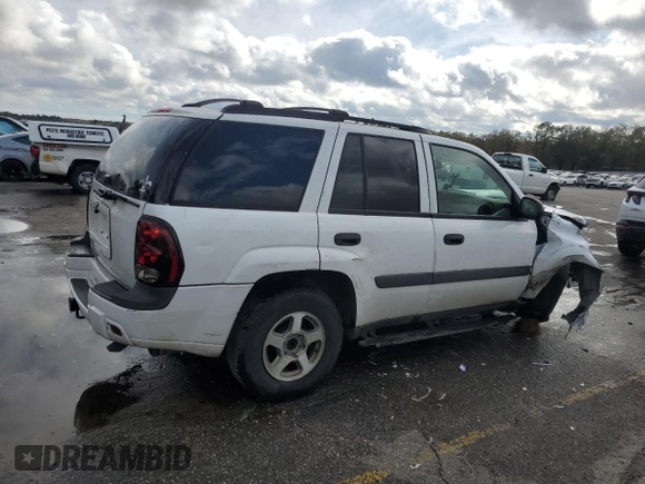 2005 Chevrolet TrailBlazer LS with VIN 1GNDS13S652324801, listed as a Copart auction lot 49913205 with 274,752 mi miles and Salvage Title. Bid and sale history available at DreamBid. Image 3.