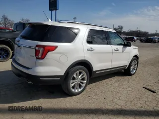 2018 Ford Explorer Limited with VIN 1FM5K8F81JGB77561, listed as a Copart auction lot 49628325 with 98,905 mi miles and Clean Title. Bid and sale history available at carsss.com. Image 3.