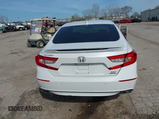 2019 Honda Accord Touring with VIN 1HGCV2F98KA010158, listed as a IAAI auction lot 41914888 with 46,960 mi miles and . Bid and sale history available at DreamBid. Image 16.