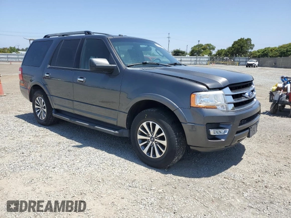 2017 Ford Expedition XLT with VIN 1FMJU1HT1HEA66676, listed as a Copart auction lot 61862135 with 115,085 mi miles and Salvage title. Bid and sale history available at DreamBid. Image 4.