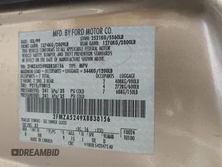 1999 Ford Windstar SE z VIN 2FMZA5249XBB38156, wystawiony jako IAAI lot #42044714 z przebiegiem 199 285 mil mil oraz . Historia ofert i sprzedaży dostępna na DreamBid. Obrazek 9.